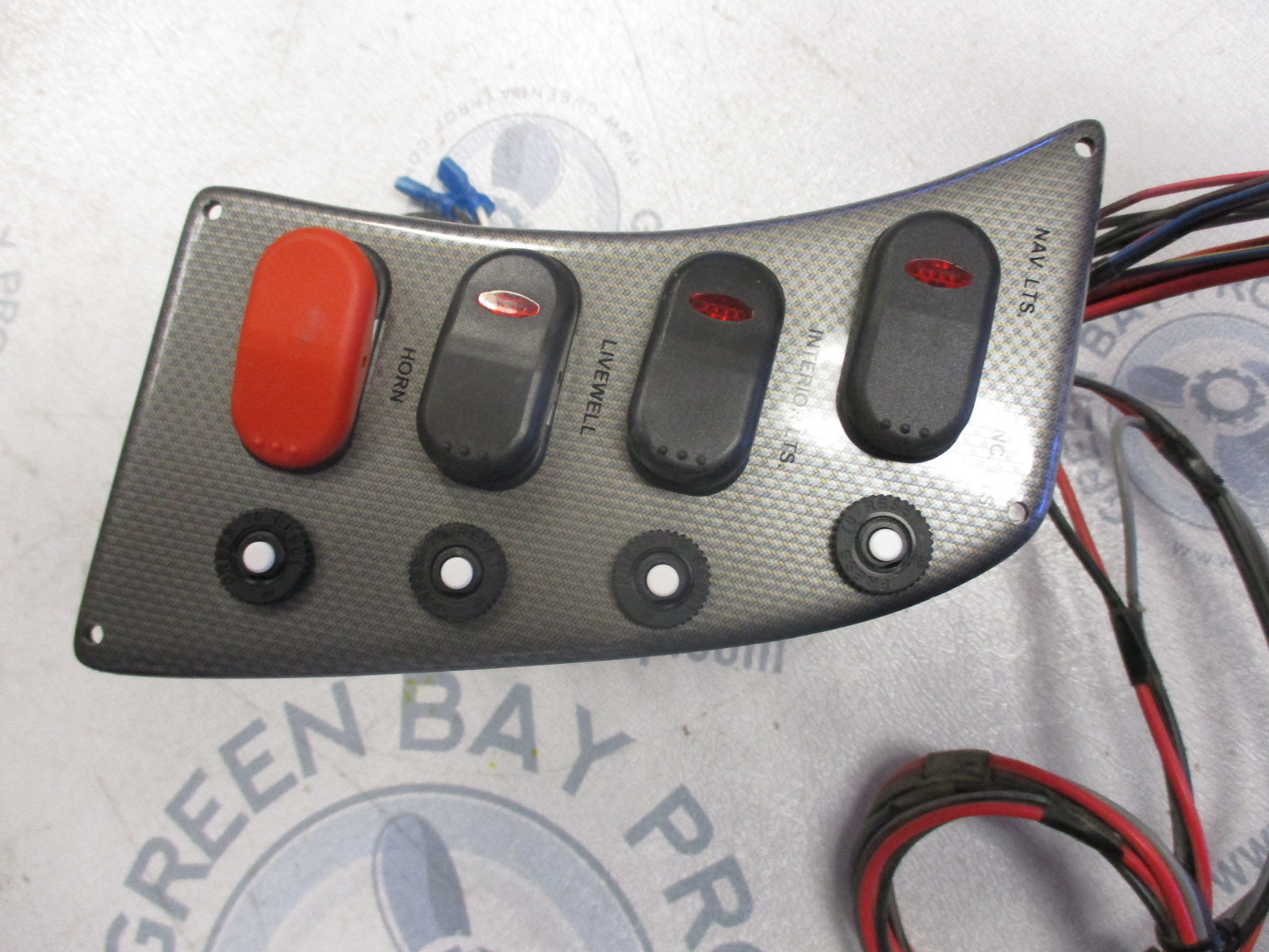 Marine Boat Dash Switch Panel Green Bay Propeller & Marine LLC