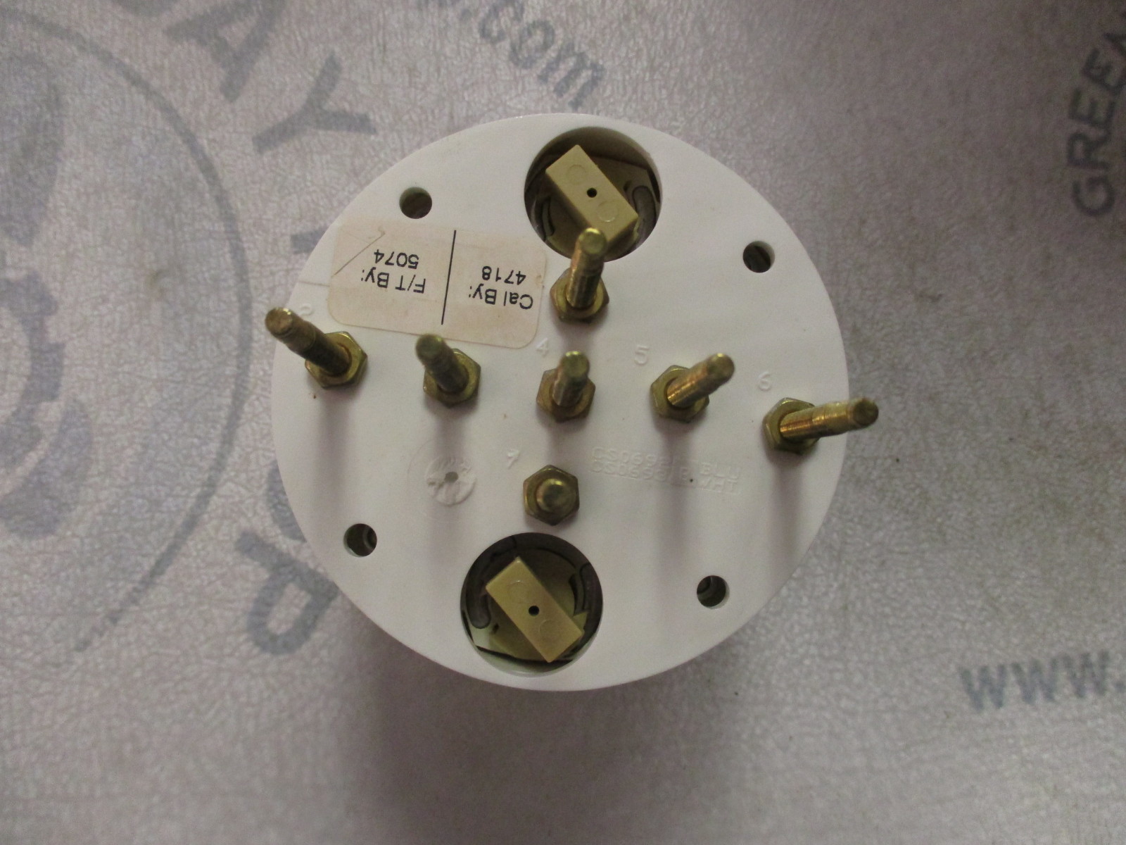 GF0100A Faria Marine Boat 4 in 1 Multifunction Dash Gauge Fuel Volts