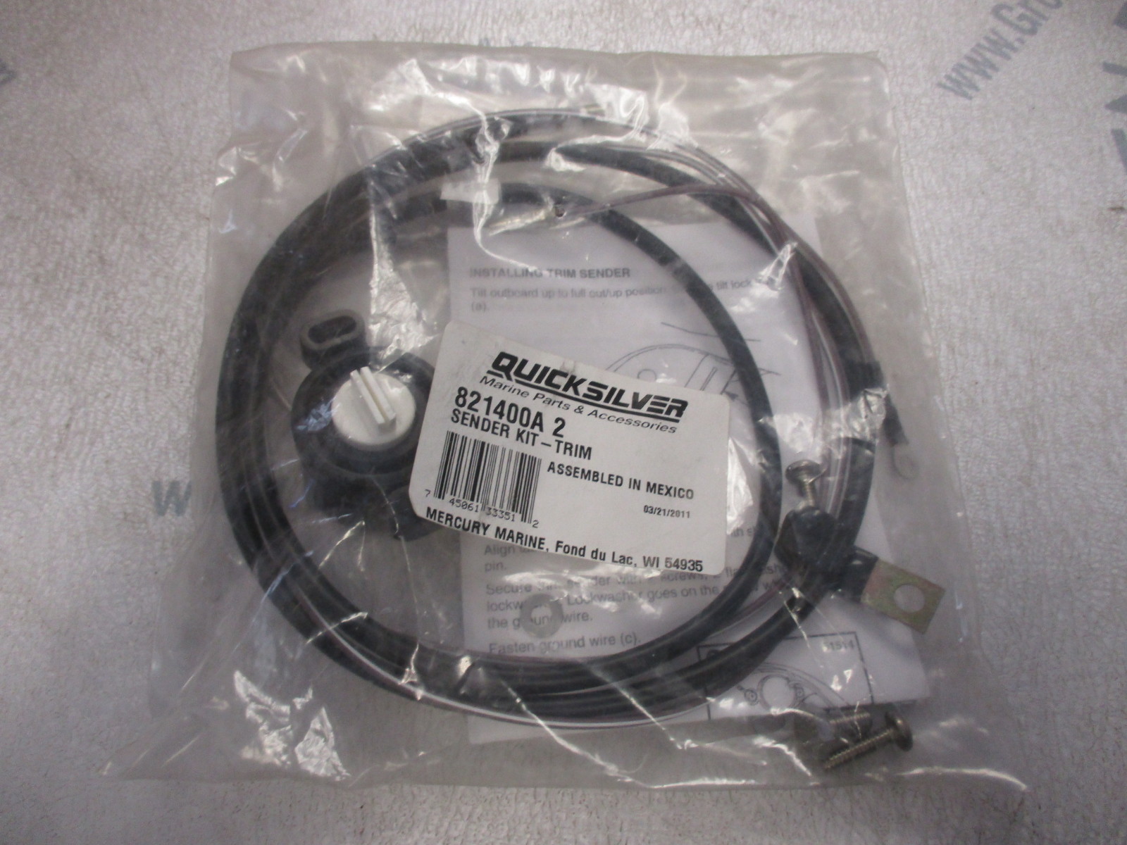 821400A2 New Mercury Mariner Outboard Analog Power Trim Sender Sending