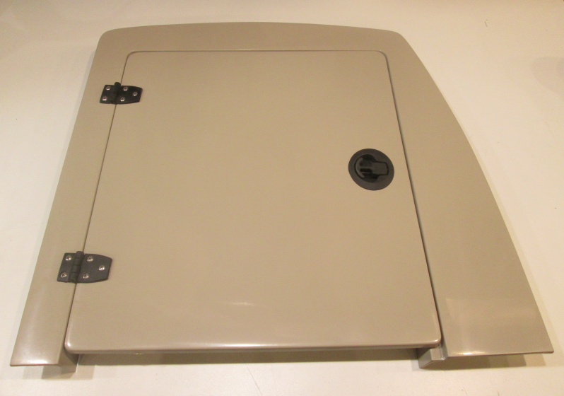 Voyager Pontoon Boat Beige Fiberglass Console Side Access Door W/Frame