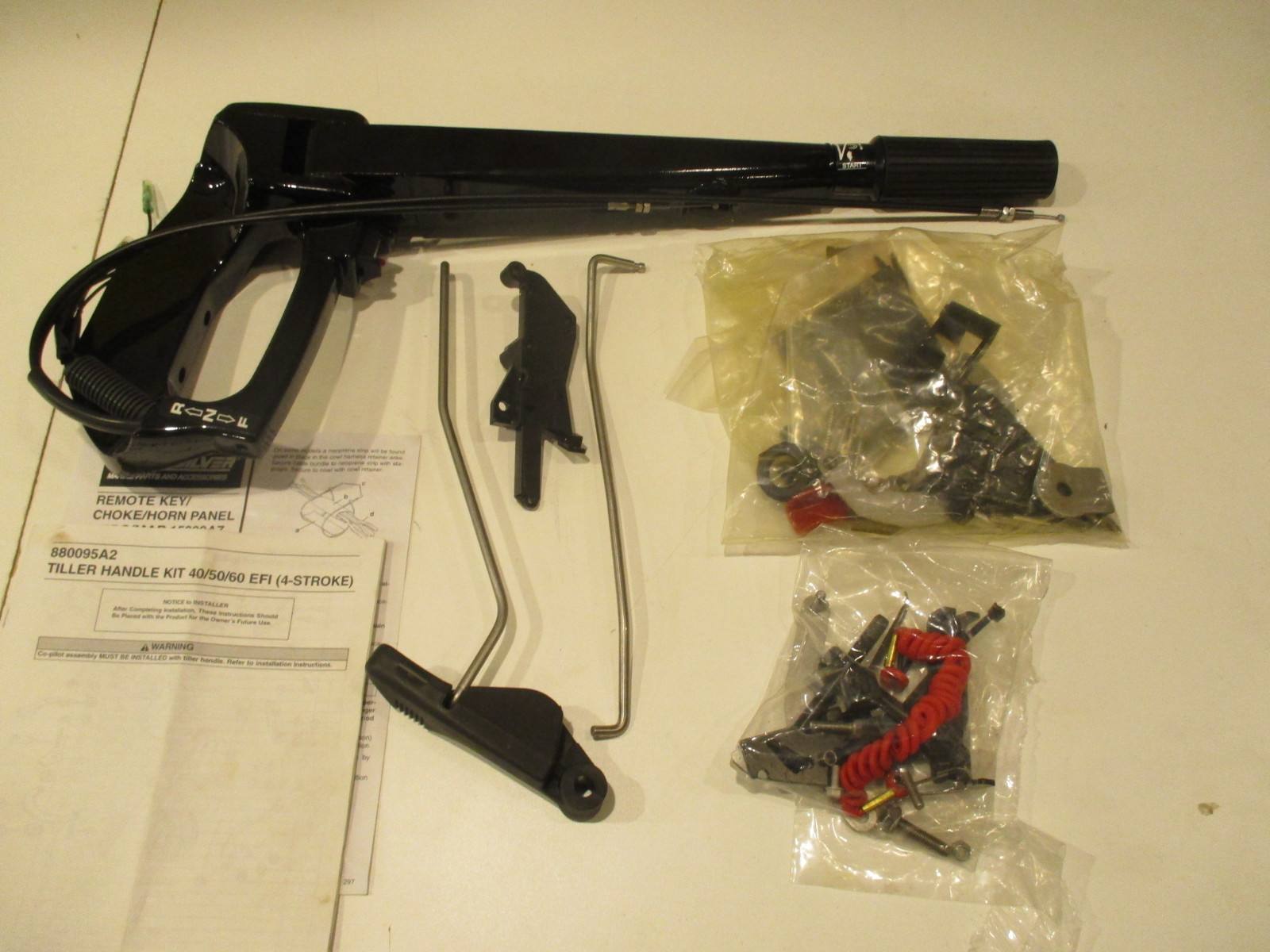 880095A2 Mercury Mariner Outboard Tiller Handle Kit 880095A05 20022006