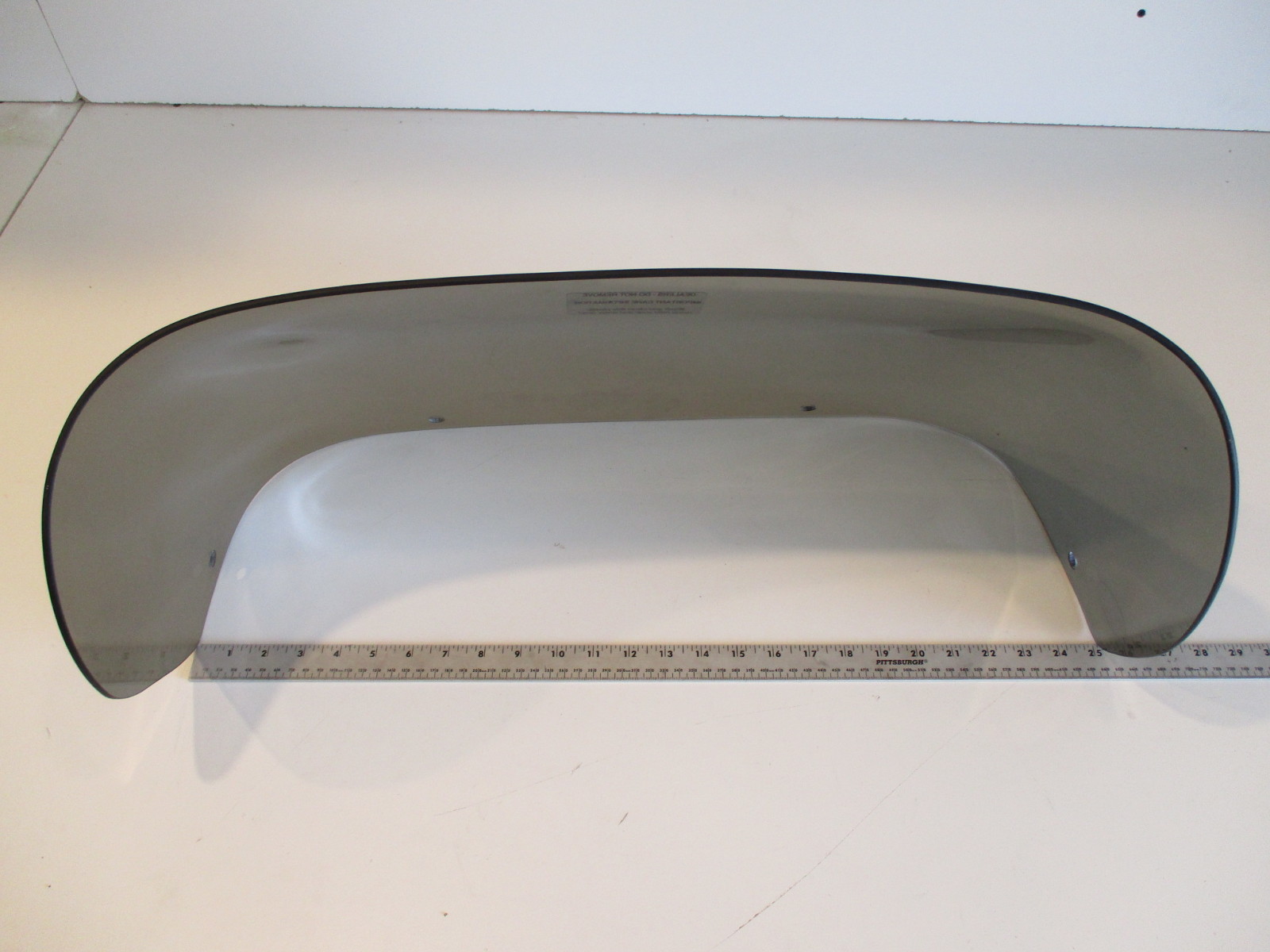 New Voyager Pontoon Marine Boat Windshield Bubble Windscreen 25 1/2" x