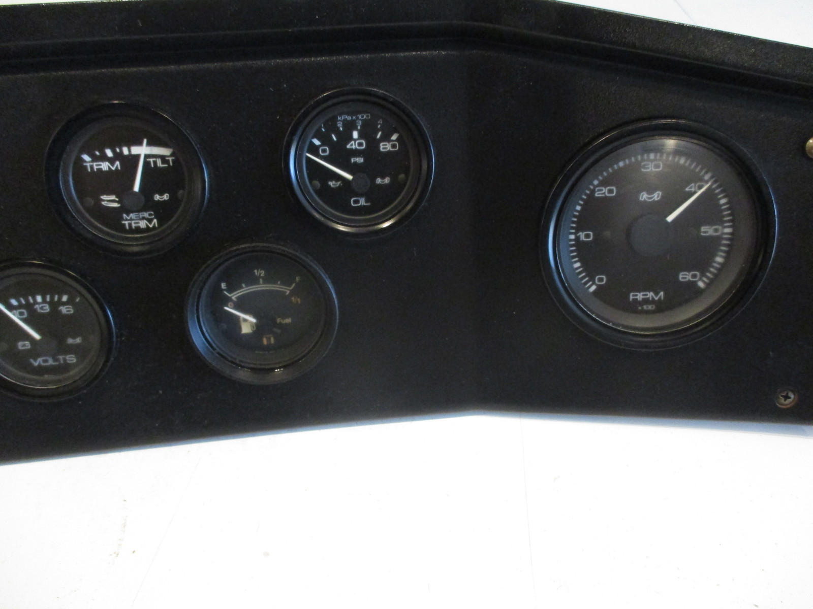 Marine Boat Dash Panel Gauge Cluster 23 1/2" x 7 1/4" eBay