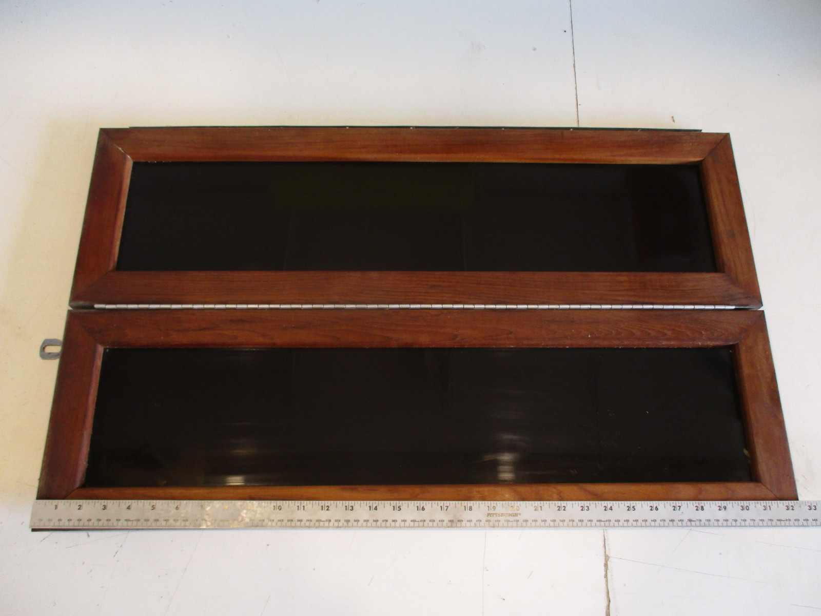 Marine Boat Teak Cuddy Cabin BiFold Door 32 3/4"x 19 1/2" Green Bay