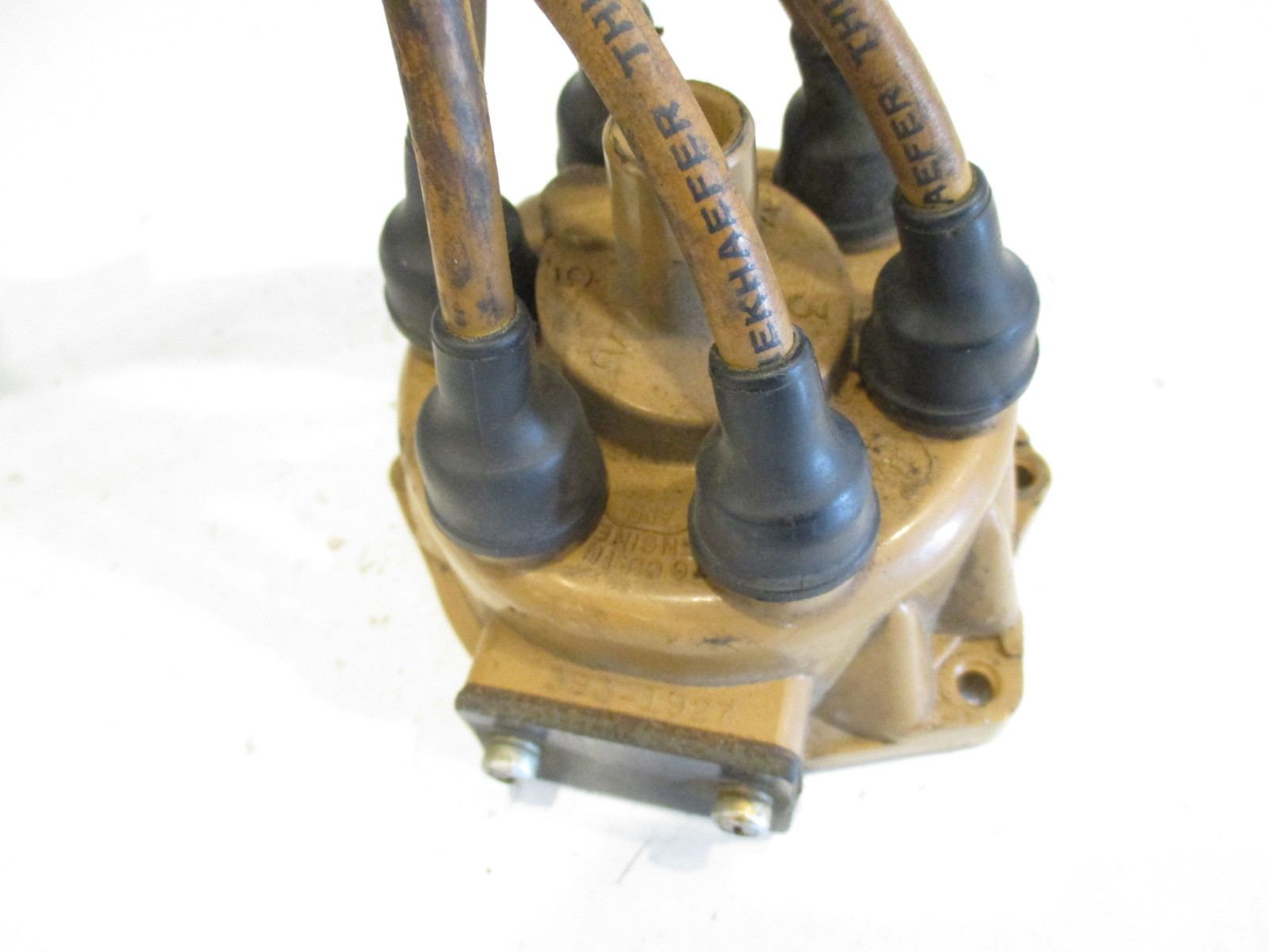 3931927 Vintage Mercury Outboard Distributor Cap 6 Cylinder Green