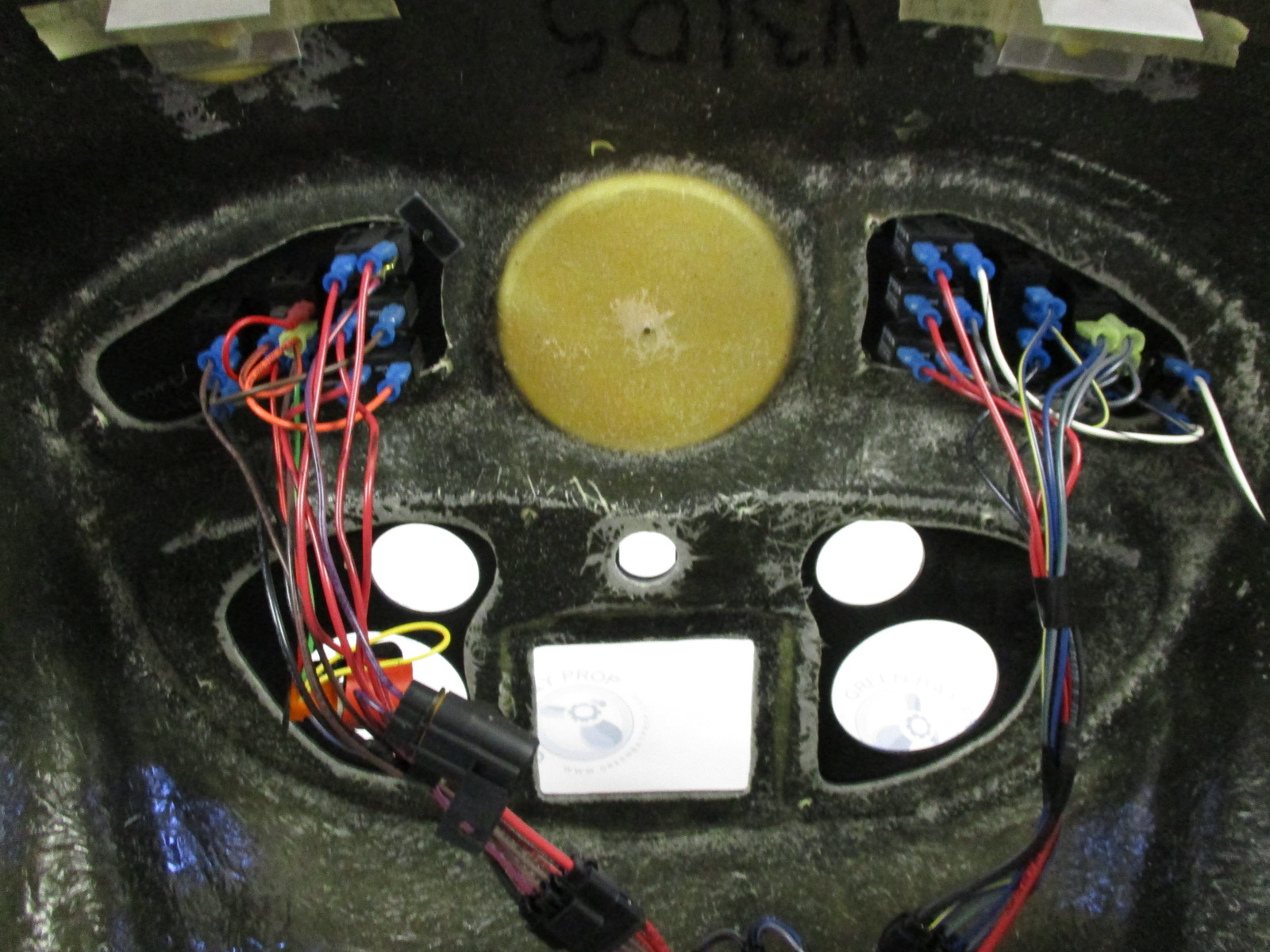 Boat Center Console Top Cover Helm Dash Pontoon Gauge Switch Panel