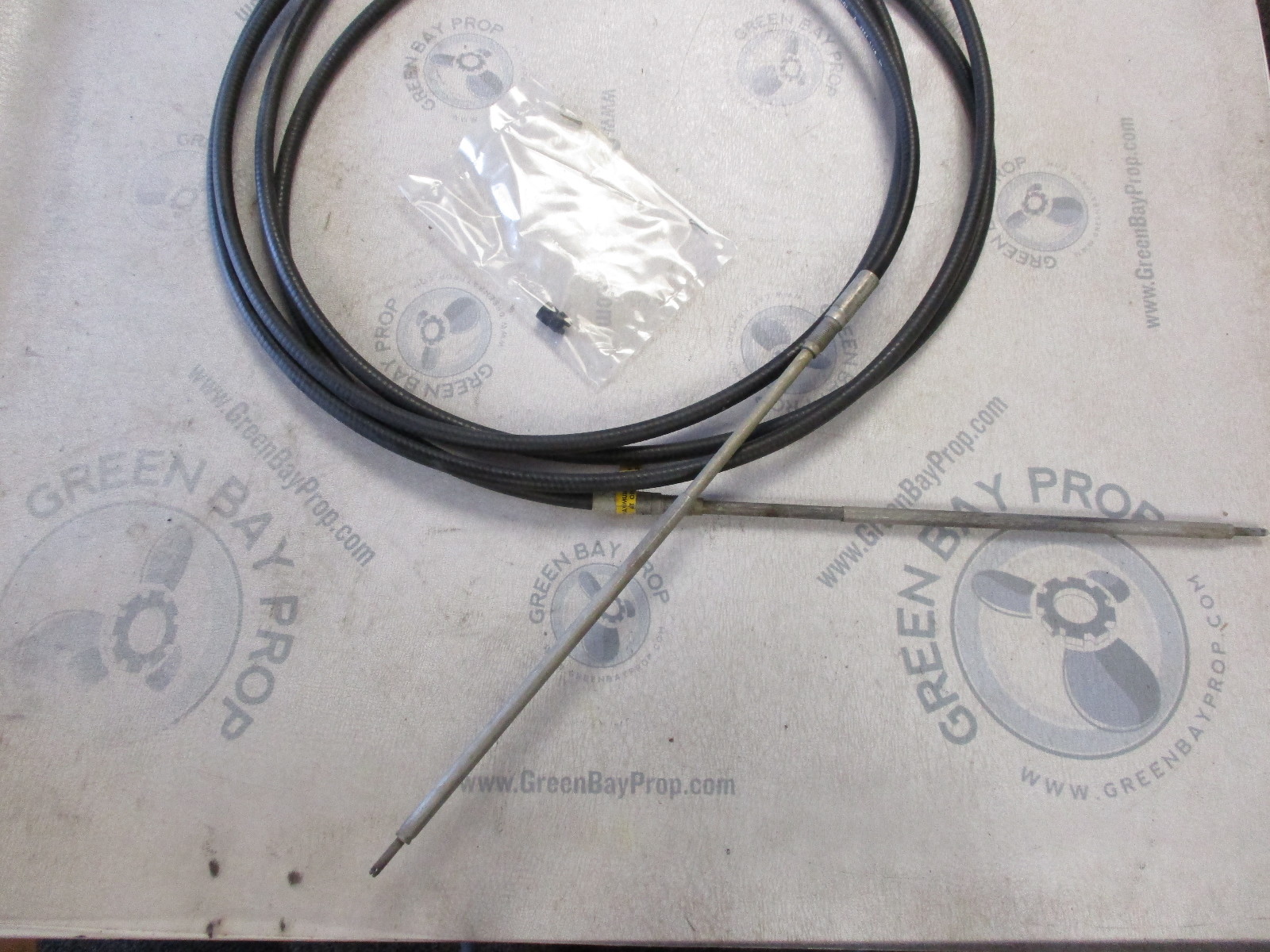 70313A22 Mercury Quicksilver Ride Guide Steering Cable 22 Ft Green