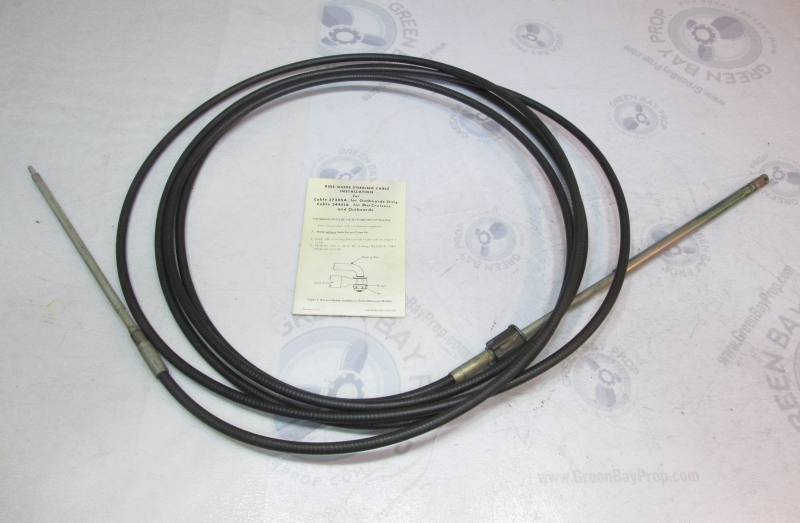 34451A25 Fits Mercury Quicksilver Heavy Duty Ride Guide Steering Cable 25 Ft Green Bay