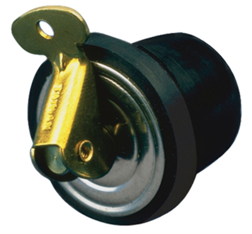 SEADOG NEOPRENE & BRASS Marine Boat BAITWELL PLUGS-1/2