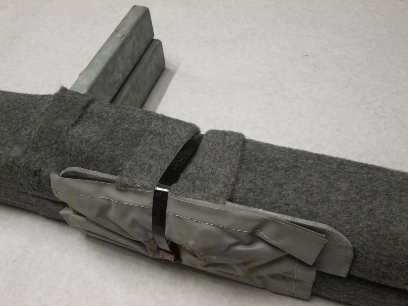 SS703 Jon Boat Kit w/ Tongue Bracket TA050 Gray Bunk Board Support