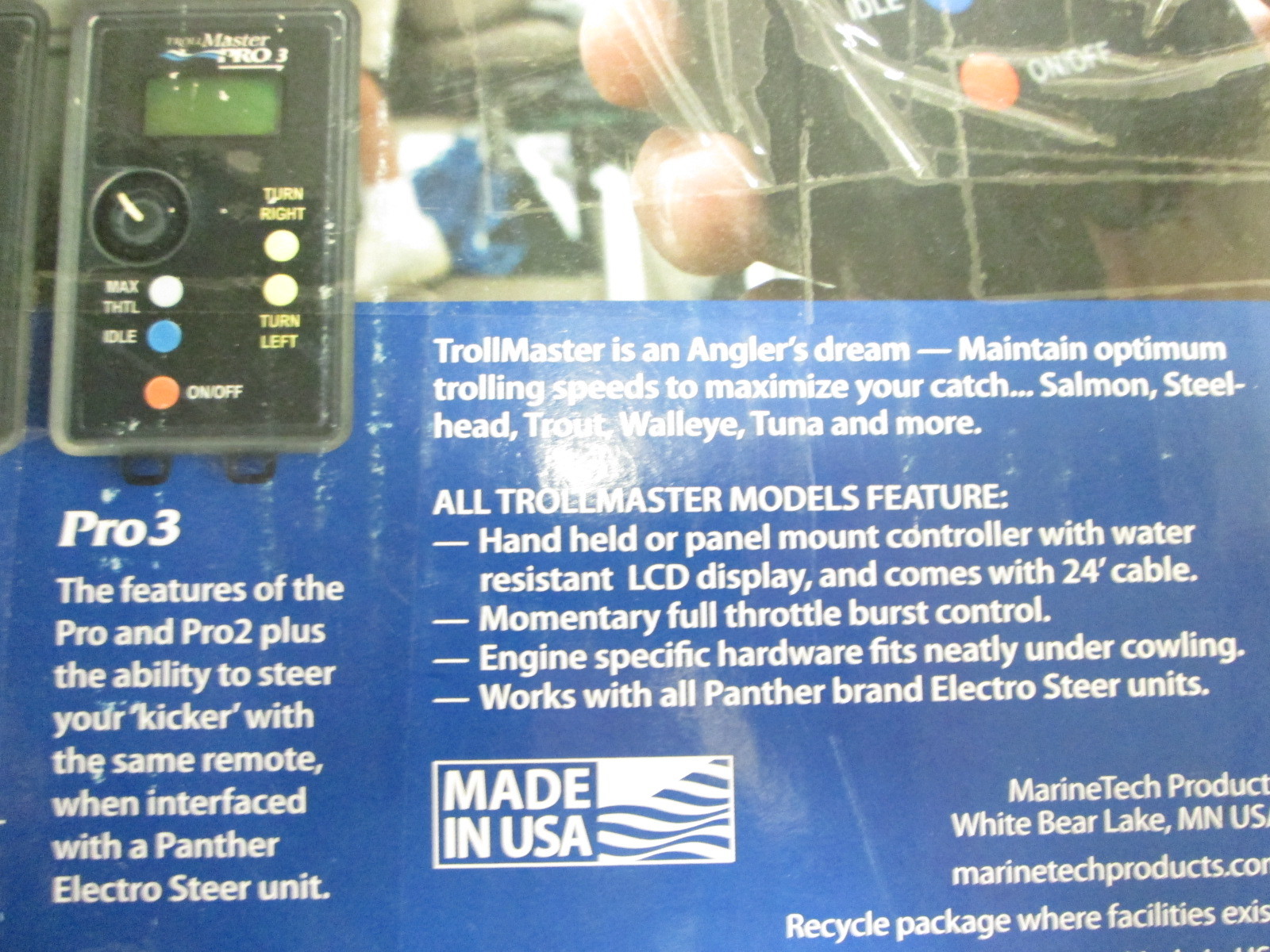 TM212DPRO3 Troll Master Throttle & Steering Control for Mercury 8 & 9.9