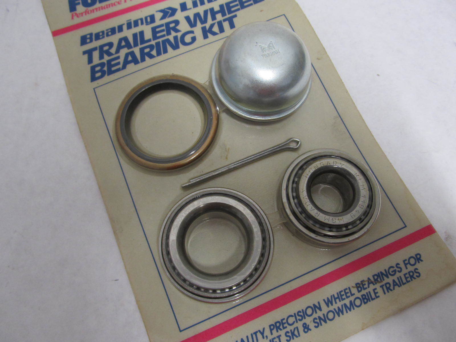 WB106T Fulton Trailer Wheel Bearing Kit 11/16" x 3/4" Green Bay