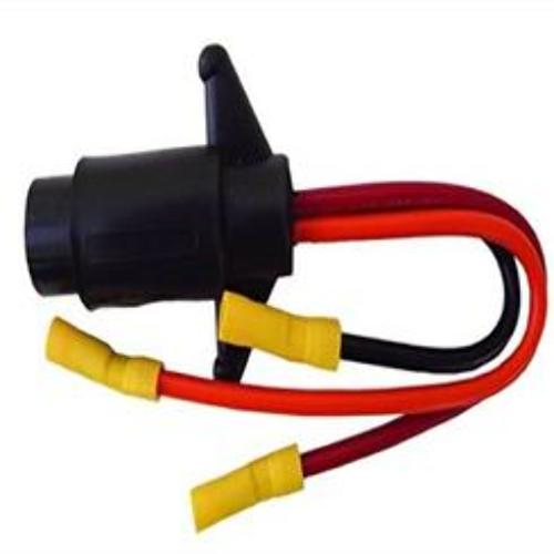 495 RigRite Female Trolling Motor Plug 3 Wire for 12V 24V and 490