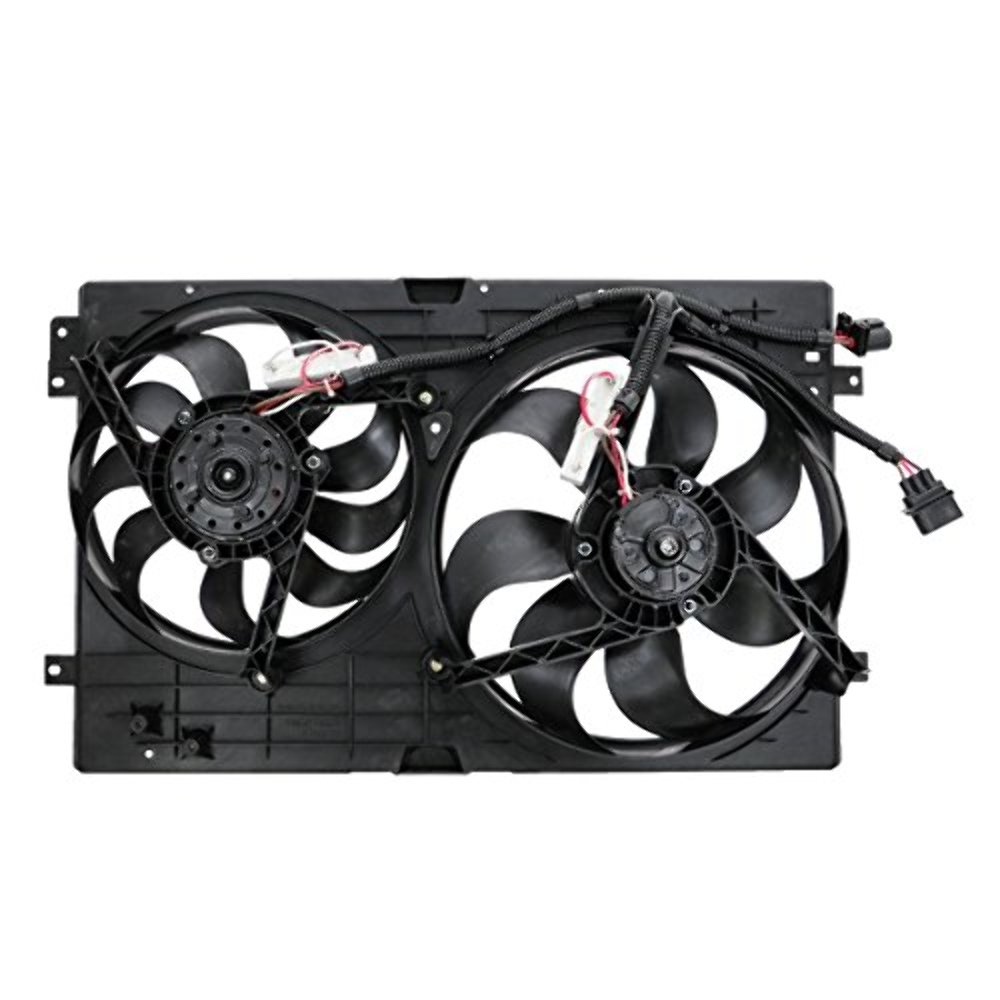 Dual Cooling Fan Assembly 9905 Vw Jetta 1.8L/1.9L HD/2.0L, 9905 Vw