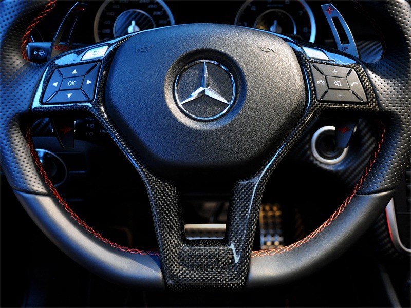 AutoTecknic 1114 Mercedes Benz C Class (W204) Carbon Fiber Steering
