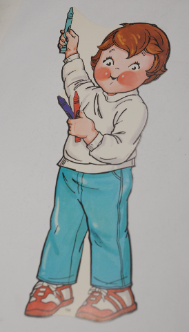 1980s Campbell's Soup Kids Crayola School 18