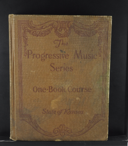 VTG Textbook 1925 The Progressive Music Series One-Book Course State of Kansas