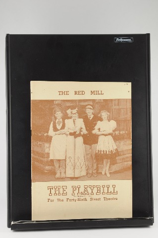 Vintage Program The Red Mill Forty-Sixth Street Theatre Playbill