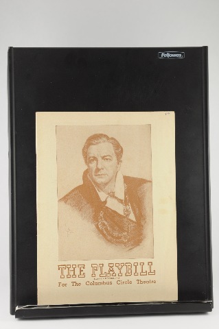 Vintage Program Hamlet Columbus Circle Theatre Playbill