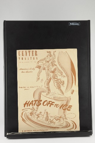 Vintage Program Hats off to Ice Rockefeller Center Theatre