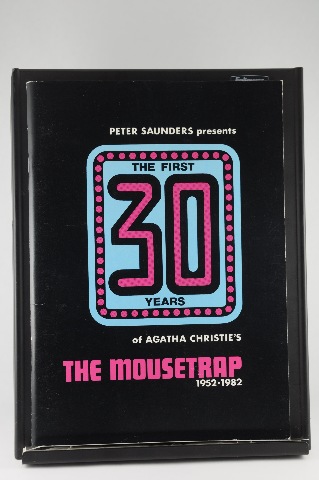 Vintage Program Peter Saunders First 30 Years Agatha Christie's The Mousetrap