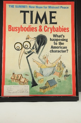 Time Magazine Aug 12 1991 Busybodies & Crybabies American Character