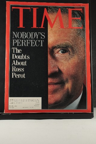 Time Magazine June 29 1992 Nobody's Perfect: Doubts about Ross Perot