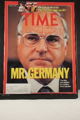 Time Magazine July 30 1990 Mr. Germany: Helmut Kohl; New Kids on the Block