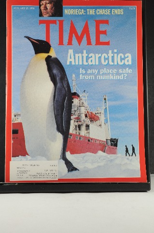 Time Magazine Jan 15 1990 Antarctica; Noriega Panama