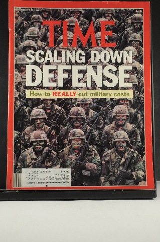 Time Magazine Feb 12 1990 Scaling Down Defense: Cutting Military Costs