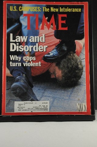 Time Magazine Apr 1 1991 Law and Disorder: Why cops turn violent