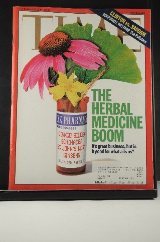 Time Magazine Nov 23 1998 The Herbal Medicine Boom; Clinton vs. Saddam