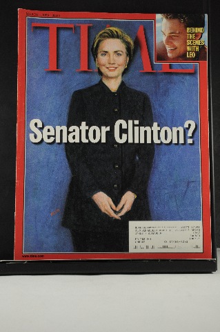 Time Magazine Mar 1 1999 Senator Clinton? Leonardo DiCaprio