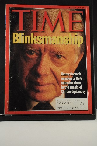 Time Magazine Oct 3 1994 Blinksmanship: Carter's Mission to Haiti