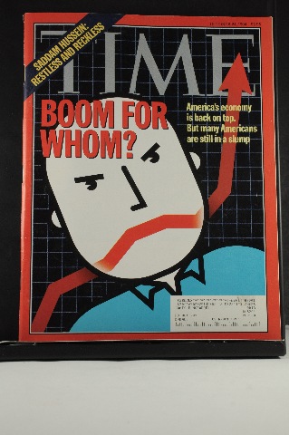 Time Magazine Oct 24 1994 Boom for Whom?; Saddam Hussein