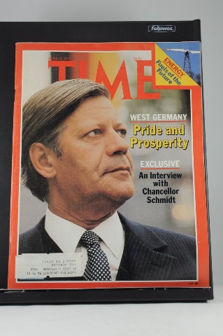 Time Magazine June 11 1979 West Germany Pride and Prosperity Chancellor Schmidt