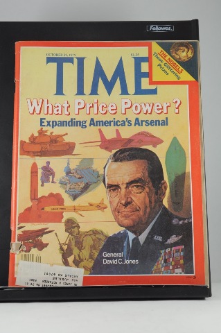 Time Magazine Oct 29 1979 What Price Power: America's Arsenal; Gen. David Jones