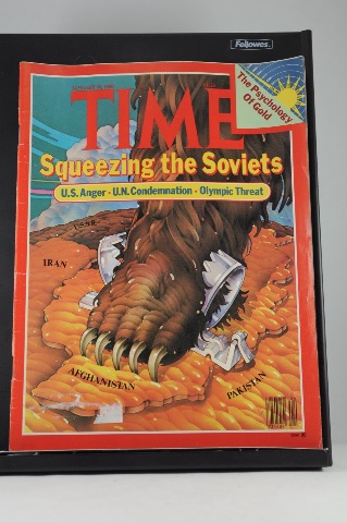 Time Magazine Jan 28 1980 Squeezing the Soviets: USSR; Psychology of Gold