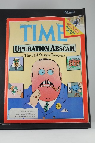 Time Magazine Feb 18 1980 Abscam: FBI Stings Congress; Lake Placid Olympics