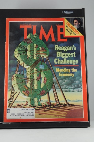 Time Magazine Jan 19 1981 Reagan's Biggest Challenge; Economy; Iran Hostages