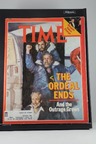 Time Magazine Feb 2 1981 The Ordeal Ends: Iran Hostages; Reagan Innaguration