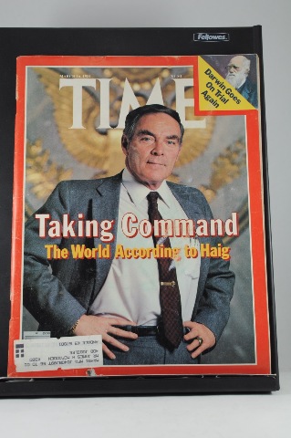 Time Magazine Mar 16 1981 Taking Command: World According to Haig; Darwin