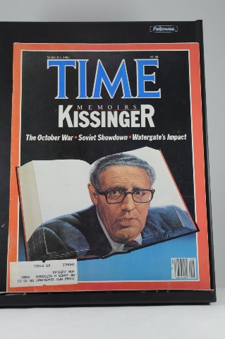 Time Magazine Mar 4 1982 Kissinger Memoirs