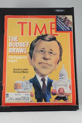 Time Magazine Apr 26 1982 The Budget Brawl; Howard Baker; Falkland Islands
