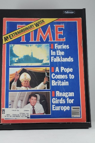 Time Magazine June 7 1982 Falklands; Pope John Paul II; Reagan