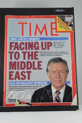 Time Magazine Oct 11 1982 Carter's Memoirs; Facing Up to the Middle East