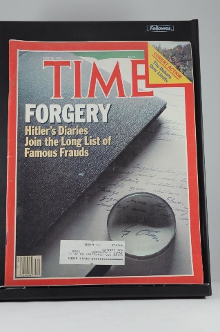 Time Magazine May 16 1983 Forgery: Hitler's Diaries Famous Frauds