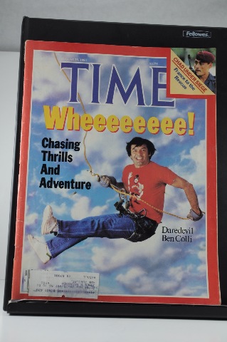 TIME Magazine Aug 29 1983 Wheeeeeeee!: Daredevil Ben Colli; Chad