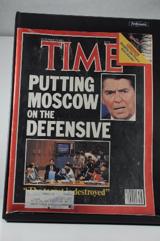 TIME Magazine Sept 19 1983 Putting Moscow on the Defensive; Reagan; Lebanon