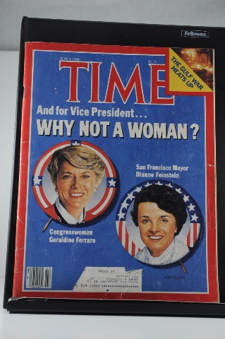 TIME Magazine June 4 1984 Vice President...Why Not a Woman? Ferraro; Feinstein